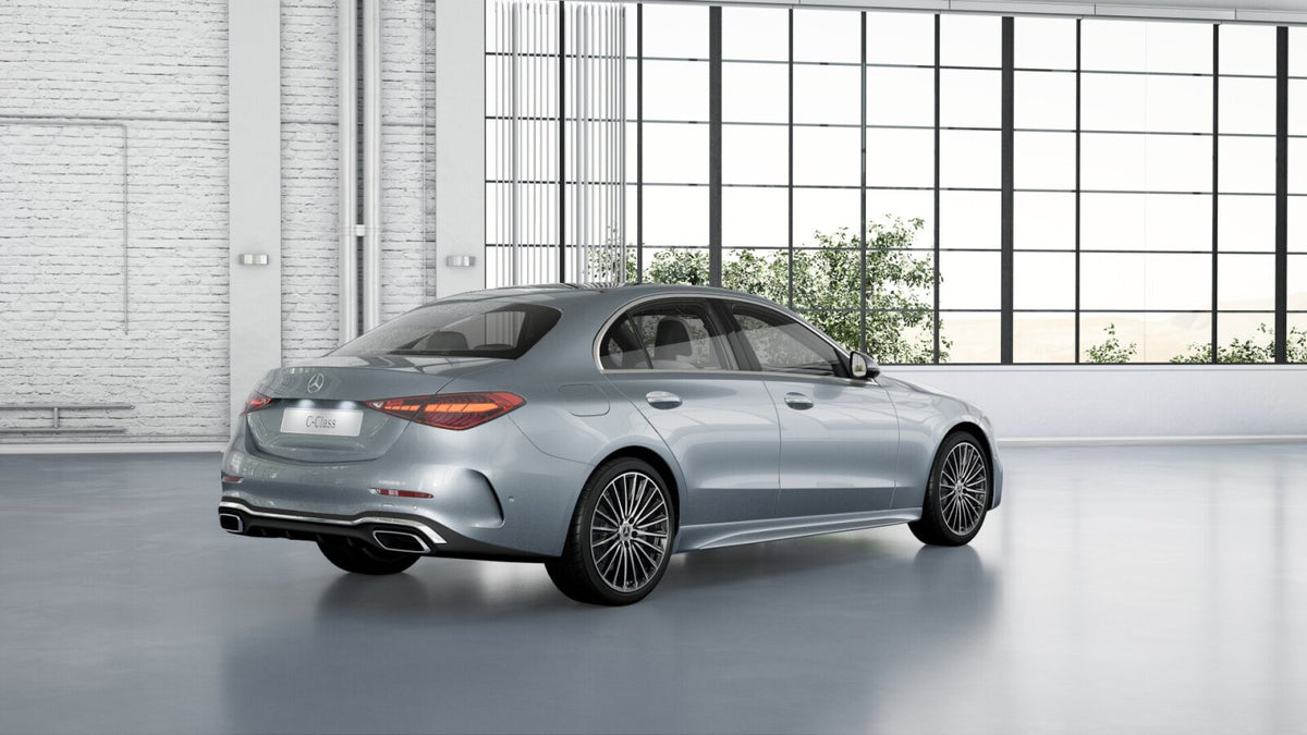 Mercedes-Benz C-Class C 200 — High-tech Silver Metallic (Stock #21445065)