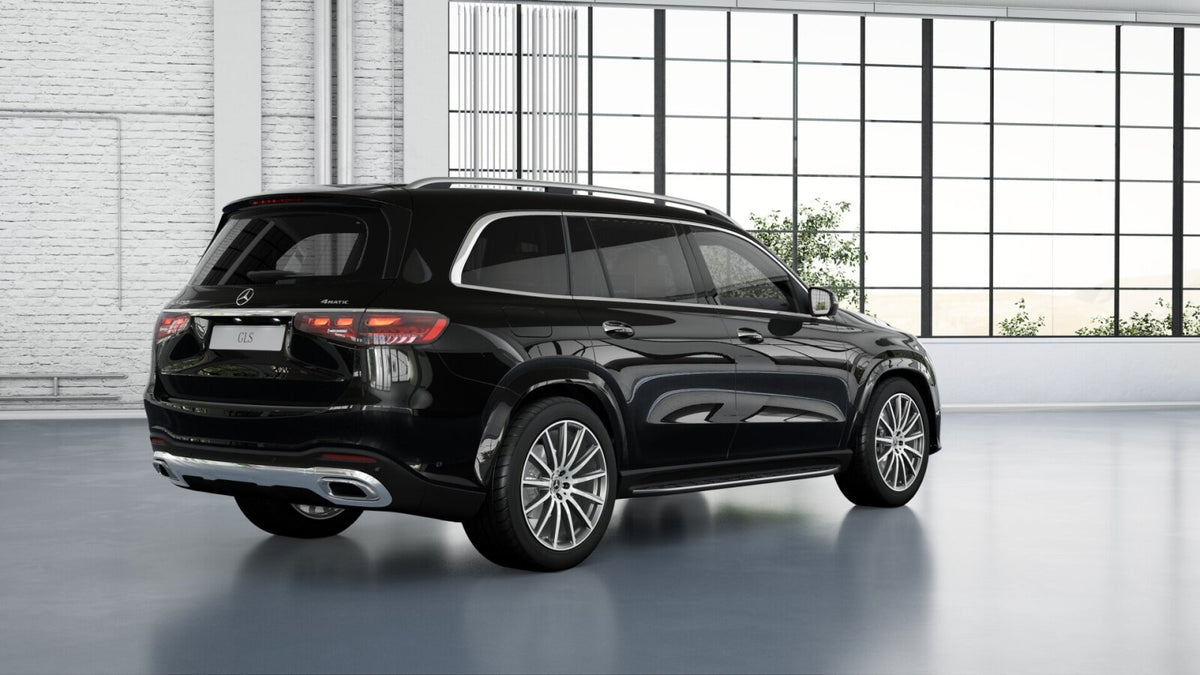 مرسيدس-بنز GLS GLS 450 4MATIC — أسود أوبسيديان معدني (رقم المخزون 21404534)
