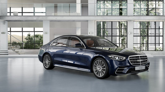 Mercedes-Benz S-Class S 450 4MATIC Saloon, long version - Metallic Paint Nautical Blue Metallic