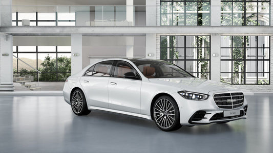 Mercedes-Benz S-Class S 450 4MATIC Saloon, long version - Manufaktur Paint Manufaktur Opalite White Bright