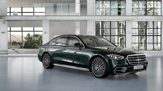 Mercedes-Benz S-Class S 450 4MATIC Saloon, long version - Emerald Green Metallic