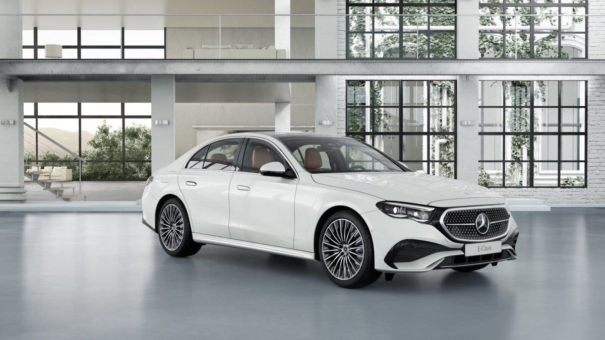 Mercedes-Benz E-Class E 300 Saloon - Manufaktur Opalite White Bright