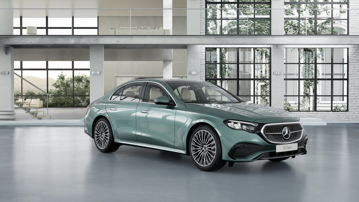 Mercedes-Benz E-Class E 200 Sedan - Verde Silver Metallic