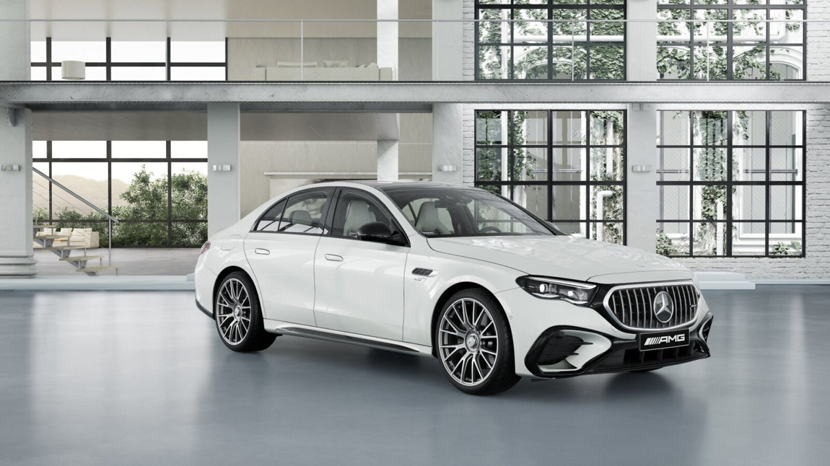 Mercedes-Benz E-Class Mercedes-AMG E 53 HYBRID 4MATIC+ Sedan - Manufaktur Opalite White Bright