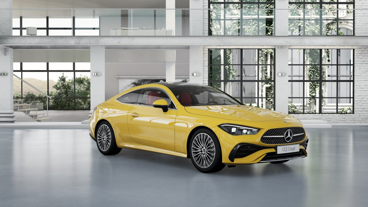 Mercedes-Benz CLE CLE 200 Coupé - Sun Yellow Non-metallic