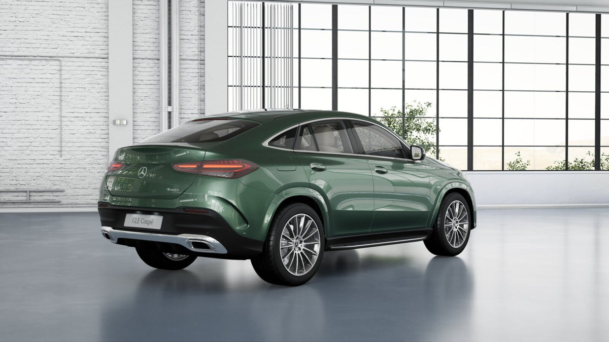 Mercedes-Benz GLE GLE 450 4MATIC Coupé — Manufaktur Paint Manufaktur Ireland Mid Green Metallic (Stock #20939790)